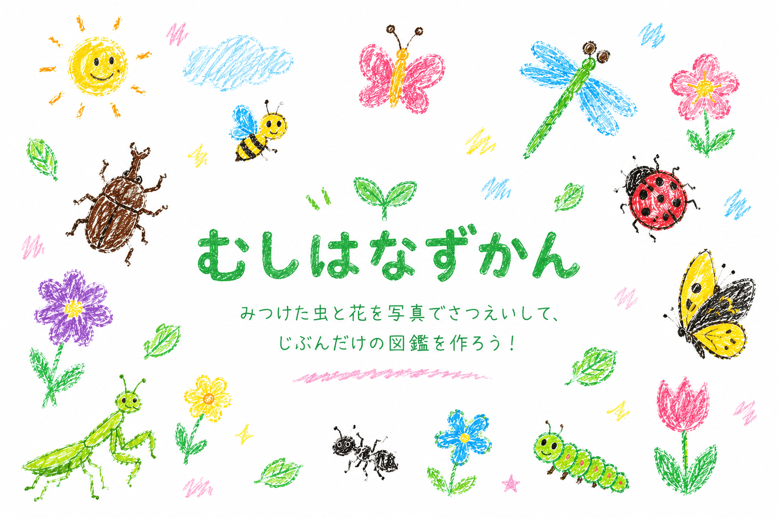 むしはなずかん